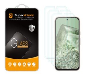 Supershieldz Tempered Glass Screen Protectors for Pixel 8a