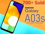 Samsung Galaxy A03s Unlocked Smartphone - 32GB/64GB