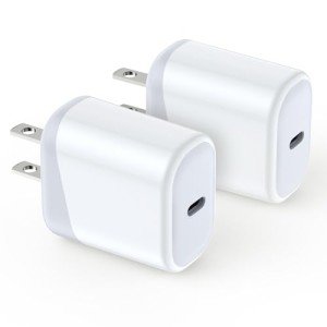 Pixel 9 Pro 20W USB-C Fast Charger 2-Pack