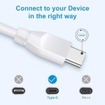 6FT Fast Charging USB-C Cable for Google Pixel & Samsung
