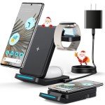 3-in-1 Foldable Wireless Charger for Google Pixel
