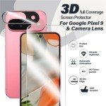 Pixel 9 Tempered Glass & Camera Lens Protectors