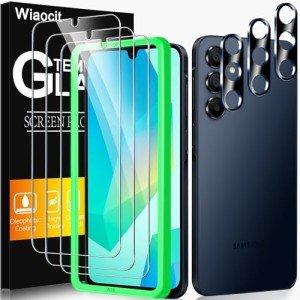 3 Pack Tempered Glass Screen Protector for Samsung A16