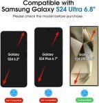 amFilm OneTouch Screen & Camera Protector for Galaxy S24 Ultra