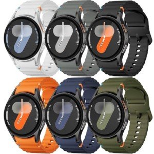 Samsung Galaxy Watch Silicone Sport Band - 6 Pack