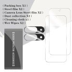 Pixel 9 Tempered Glass & Camera Lens Protectors