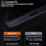 3 Pack Tempered Glass Screen Protector for Samsung A16