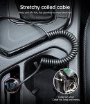 Fast Charging 3ft Coiled USB-C Cable 2-Pack