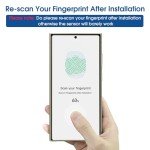 amFilm OneTouch Screen & Camera Protector for Galaxy S24 Ultra