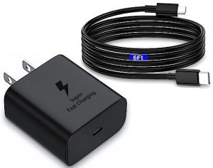 Samsung 45W Super Fast USB-C Charger & Cable