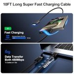 25W Fast USB-C Charger for Samsung Galaxy