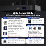 5-in-1 Wireless Charger for Samsung Devices