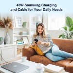 Samsung 45W Super Fast USB-C Charger & Cable