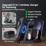 5-in-1 Wireless Charger for Samsung Devices
