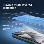 Samsung Galaxy S24 Ultra Tempered Glass Screen Protector 3-Pack