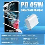 Samsung 45W Super Fast USB-C Charger & Cable