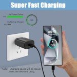 Samsung Fast Charger with 10Ft USB C Cable 2 Pack