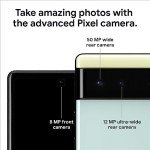 Google Pixel 6 5G - Unlocked, 128GB, Stormy Black
