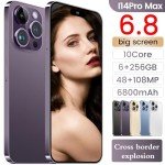 SLICE RED I14 Pro Max Unlocked Smartphone 6.82