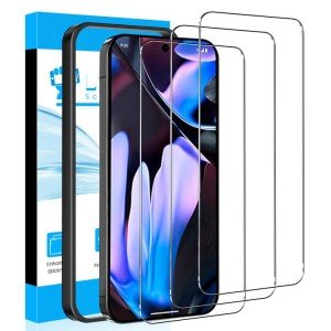 Google Pixel 9/9 Pro Tempered Glass Screen Protector Set