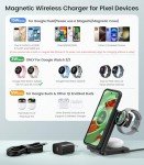 Magnetic 3-in-1 Wireless Charger for Google Pixel