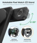 Magnetic 3-in-1 Wireless Charger for Google Pixel