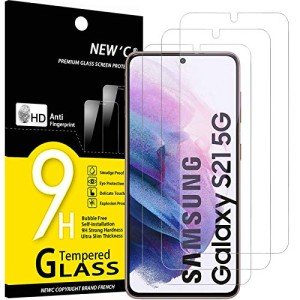 3 Pack Tempered Glass Screen Protectors for Samsung S21