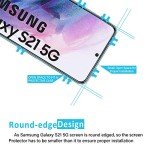 3 Pack Tempered Glass Screen Protectors for Samsung S21