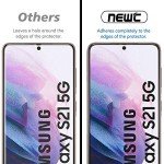 3 Pack Tempered Glass Screen Protectors for Samsung S21