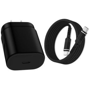 Samsung 25W Fast Charger with 3ft USB-C Cable