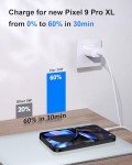 30W Fast USB-C Charger for Google Pixel Devices