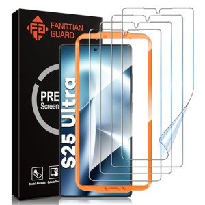FANGTIAN 4-Pack Screen Protectors for Galaxy S25 Ultra