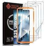 FANGTIAN 4-Pack Screen Protectors for Galaxy S25 Ultra