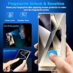 3 Pack Glass Screen & Lens Protectors for Galaxy S25 Ultra