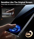 TORRAS 12FT Shatterproof Screen Protector for Galaxy S25 Ultra