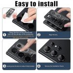 Samsung Galaxy S25 Ultra 5G Camera Lens Protector Set