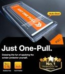 TORRAS 12FT Shatterproof Screen Protector for Galaxy S25 Ultra