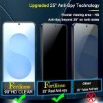 Ferilinso Privacy Screen Protector for Samsung Galaxy S25 Plus