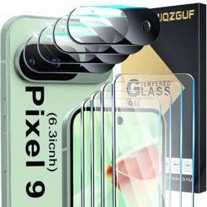 Google Pixel 9 Tempered Glass Screen Protector Bundle