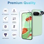 Google Pixel 9 Tempered Glass Screen Protector Bundle