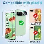 Google Pixel 9 Tempered Glass Screen Protector Bundle