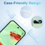 Google Pixel 9 Tempered Glass Screen Protector Bundle
