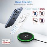 Fast Wireless Charger for Google Pixel and More