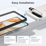 OMOTON 3+2 Pack Screen & Camera Protectors for Pixel 9 Pro