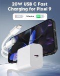 20W Fast Charger for Google Pixel and Samsung