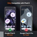 Google Pixel 8 Screen and Camera Lens Protectors