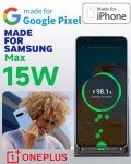 XMANA Fast Qi Wireless Phone Charger for Smartphones