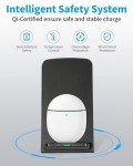 XMANA Fast Qi Wireless Phone Charger for Smartphones