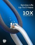 5-Pack 6.6FT USB-C Fast Charging Cable