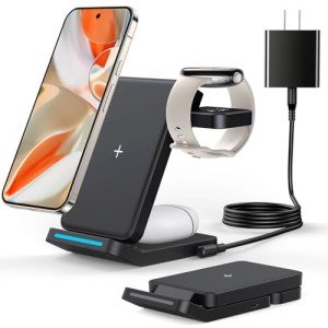 3-in-1 Wireless Charger for Google Pixel Devices